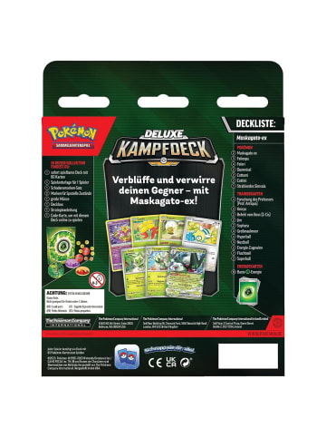 Pokémon Maskagato | Deluxe Kampf-Deck | Pokemon | Sammel-Karten deutsch