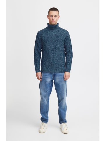 BLEND Rollkragenpullover Pullover 20716102 in blau