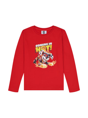 ONOMATO! Langarmshirt Paw Patrol Marshall Longsleeve in Rot