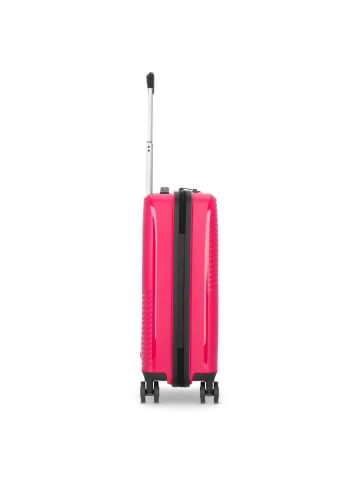 D&N Travel Line 4000 4-Rollen Kabinentrolley 55 cm in pink