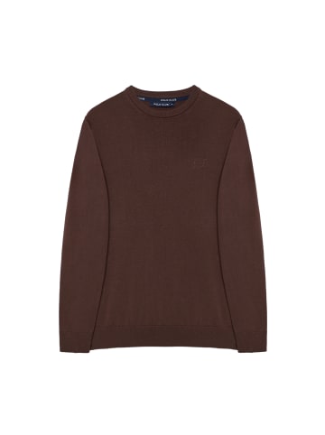 Polo Club Pullover in Braun