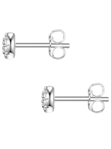 Glanzstücke München Ohrstecker aus Sterling Silber mit Zirkonia in silber