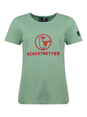 SCHIETWETTER SCHIETWETTER T-Shirt Fine Feuerfest in mint-pink