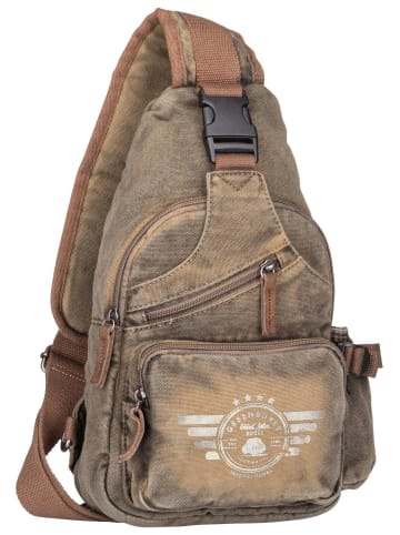 Greenburry Rucksack Vintage Aviator in Khaki