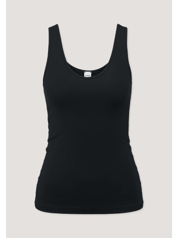 Hessnatur Hessnatur V-Neck Tanktop PURE SENSE aus TENCEL™ Modal in schwarz