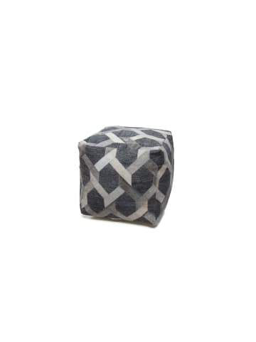 Kayoom Sitzkissen Chimera Pouf 45cm x 45cm in grau