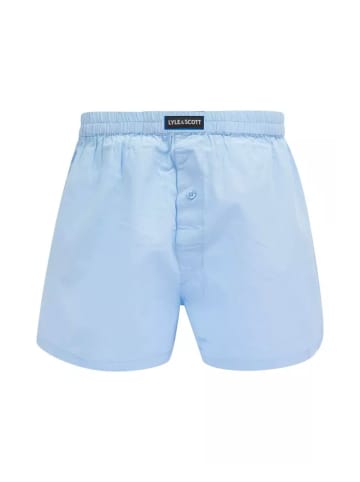 Lyle & Scott Boxer 3-Er Set in Hellblau/Leuchtend Blau