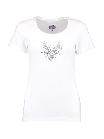 OS-Trachten T-Shirt 458040-2206 in weiß