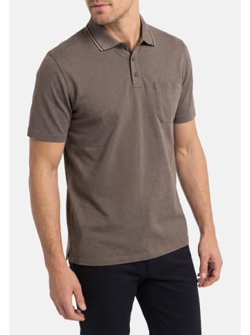 Casa moda Poloshirt Basic in Braun