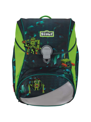 Scout Alpha Schulranzen-Set 4-tlg. DIN Cubes 2024 in Cubes