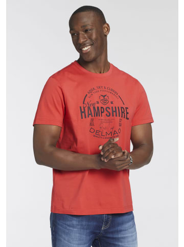 Delmao T-Shirt in rot
