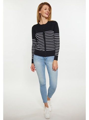 usha BLUE LABEL Damen Cardigan in SCHWARZ WEISS