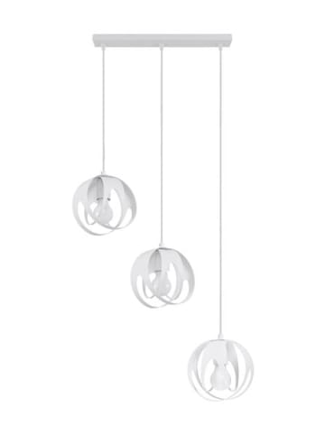 Nice Lamps Hängeleuchte VEDA 3L in Weiß (L)50cm (B)16cm (L)117cm