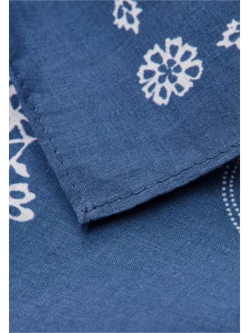 Camel Active Bandana aus reiner Baumwolle in Blau-Weiß