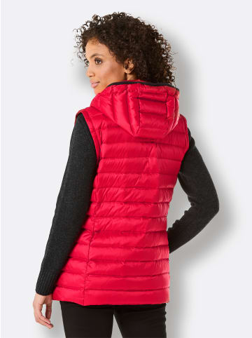 creation L Daunenjacke in rot