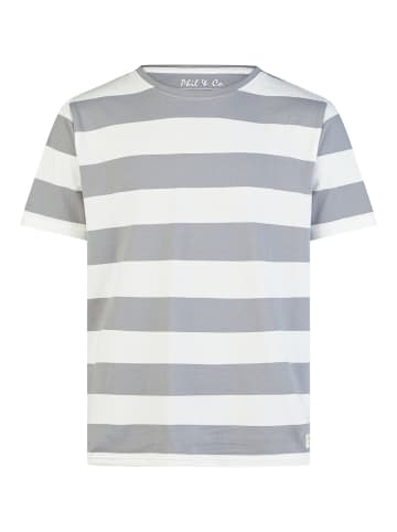 Phil & Co. Berlin  Pyjama Monday in grau/streifen
