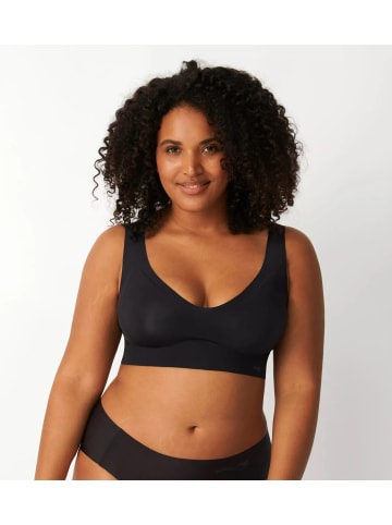 Sloggi Bralette ohne Nähte und mit herausnehmbaren Pads in Schwarz