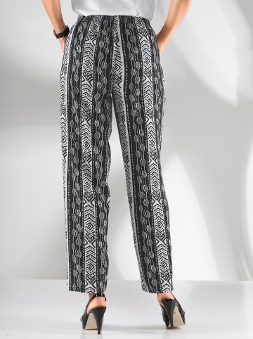 WITT WEIDEN Schlupfhose in schwarz Ethno