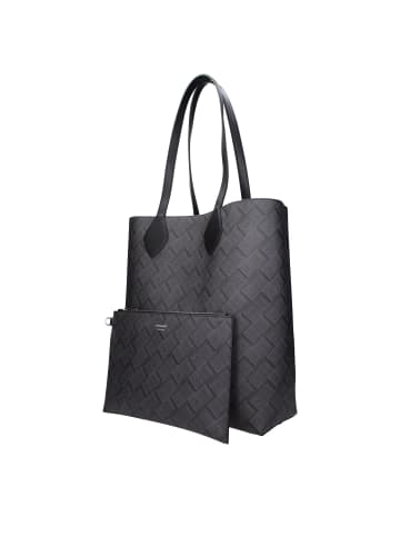 Ferragamo Schwarz Leder Schulter Tasche