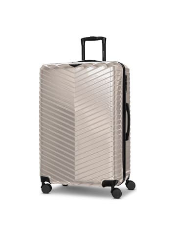 Redolz Essentials 18 2.0 4 Rollen Trolley L 76 cm mit Dehnfalte metallic-greige shiny