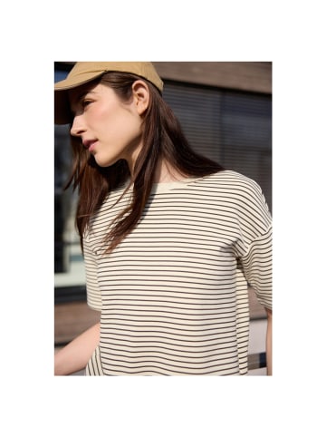 Street One T-Shirt in mahogany brown