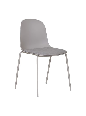 ebuy24 Esszimmerstuhl Madalena  Hellgrau 2er Set