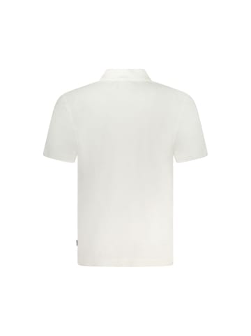 Wrangler Weiß Baumwolle Herren Polo Hemd