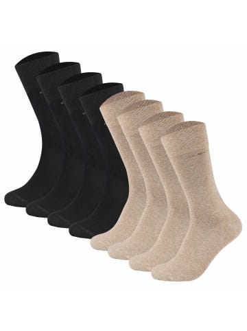 camano Socken 8er Pack in Schwarz/Sand