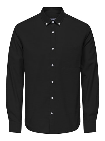 Only&Sons Hemd 'ALVARES' in schwarz
