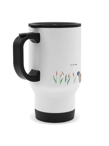 Mr. & Mrs. Panda Kaffeebecher Otter Stein ohne Spruch in Weiß