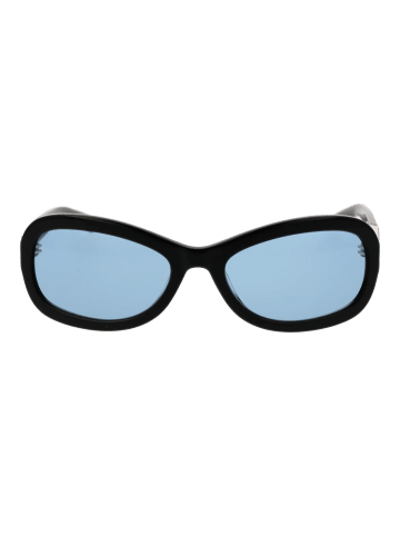 GCDS Unisex Sonnenbrille Oval Schwarz