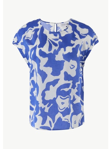 comma Bluse in 55B5_royalblau
