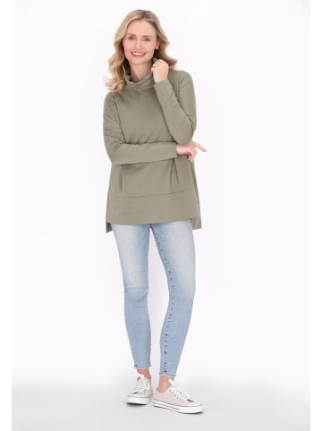 Usha Women Sweatshirt in Green
