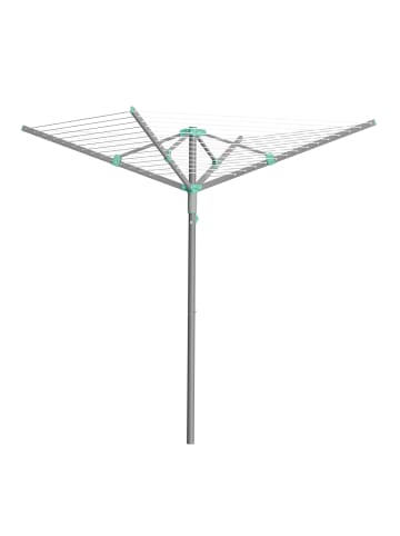 SONGMICS Wäscheständer Bunji in Silbern - (B)139.3 x (H)181.5 x (T)139.3 cm