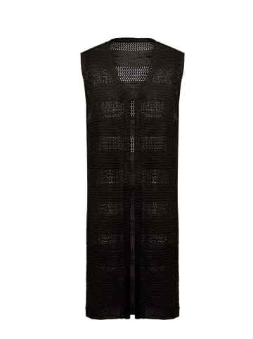 VINAJA Women Vest in Schwarz