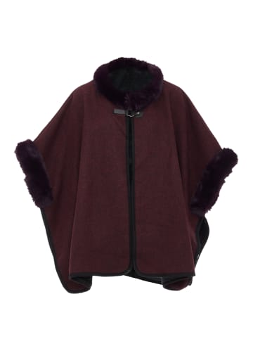 Usha Poncho in Lila