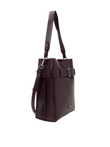 Marc O'Polo Hobo Bag Model Brinja medium in Black Cherry