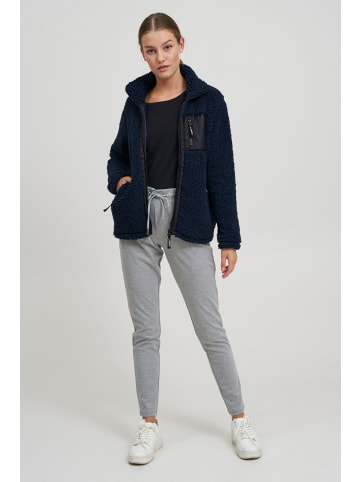 Oxmo Fleecejacke OXEllin in Dunkelblau