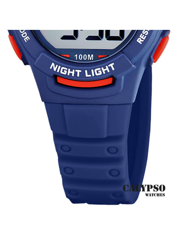Calypso Digital-Armbanduhr Calypso Junior dunkelblau