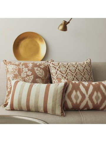 Erwin Müller Nicky-Velours, Samt Kissenhülle in terra