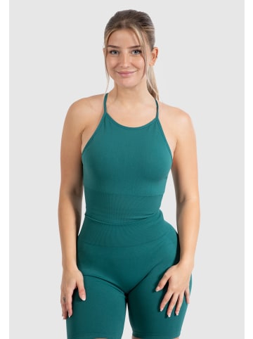 SMILODOX Top Maria Solid in Dunkel Grün