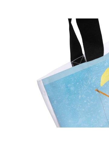 Mr. & Mrs. Panda Schultasche Pinguin Mond ohne Spruch in Eisblau