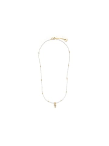 Luxenter Halskette Nyali mit 18 Karat Gelbgold-Finish – NYALI