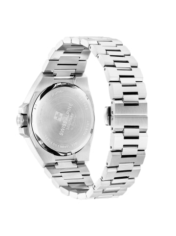 Swiss Alpine Military by Grovana Analoguhr für Herren in silber