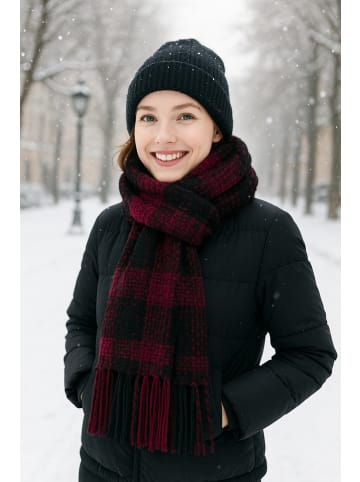 collezione alessandro Winterschal " Formula " in rot