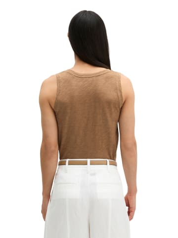 Marc O'Polo Top regular in Burnt Brown