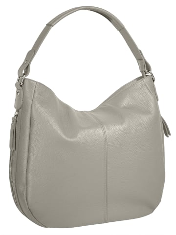 Cluty Shopper echt Leder in grau