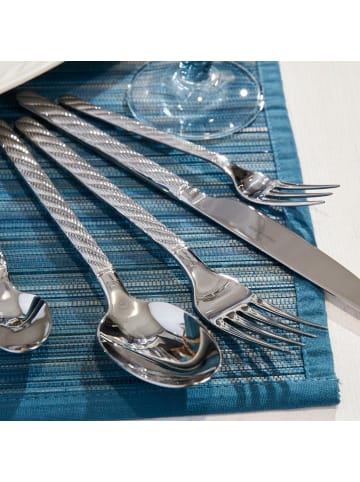 Villeroy & Boch 6er Set Tafelgabel Montauk 210 mm silber in silber