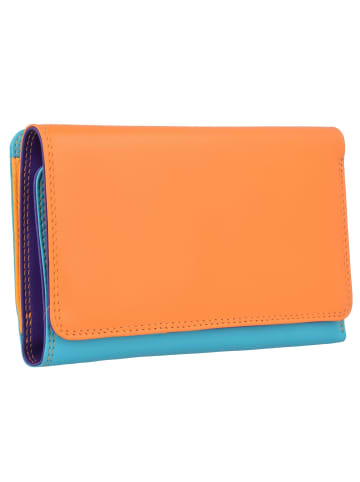 MYWALIT Medium Tri-fold Geldbörse I Leder 14 cm copacabana