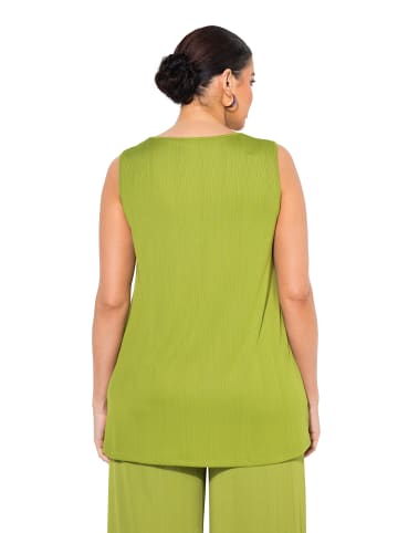 Ulla Popken Strick-Top in grasgrün